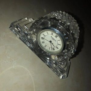 Waterford Crystal Desk Clock